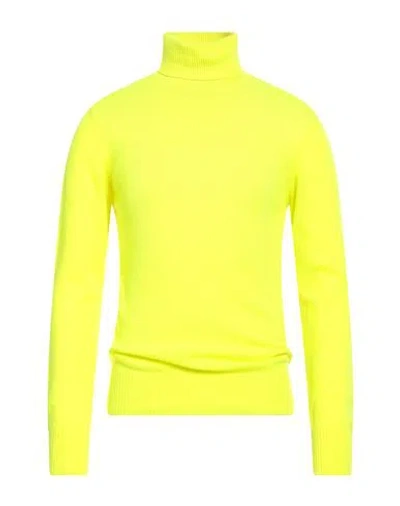 Capsule Knit Man Turtleneck Yellow Size M Cashmere