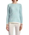 Capsule 121 Diversity Sweater In Crystal Blue Stripe In Multi
