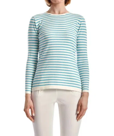 Capsule121 Diversity Sweater In Crystal Blue Stripe In Multi