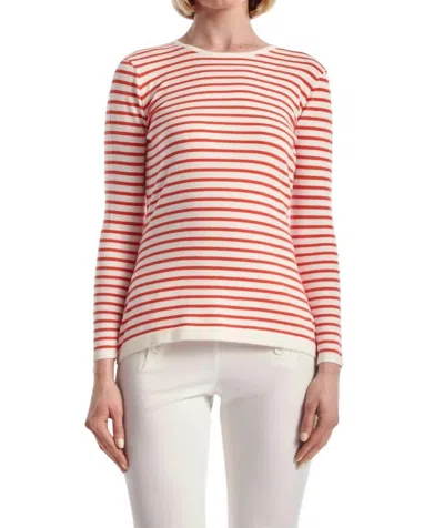 Capsule121 Diversity Sweater In Flame Lily Stripe In Multi