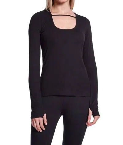 Capsule121 Evans Top In Black
