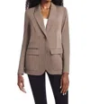 Capsule 121 Hailey I Blazer In Taupe In Grey