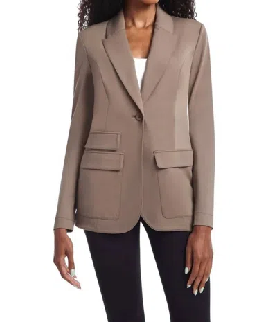 Capsule121 Hailey I Blazer In Taupe In Grey