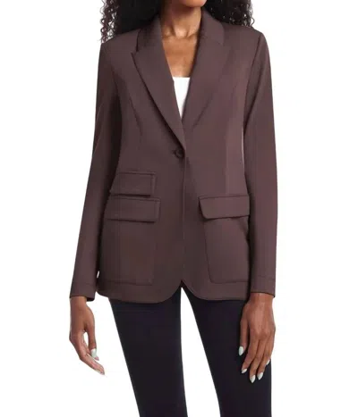 Capsule121 Hailey I Blazer In Wood In Brown