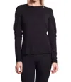 Capsule 121 Hisaki Top In Black In Black