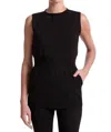 Capsule 121 Jupiter Top In Black In Black