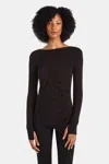 Capsule 121 The Bell Tee In Black