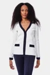 Capsule 121 The Hilda Sweater Jacket In White
