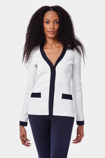 Capsule 121 The Hilda Sweater Jacket In White