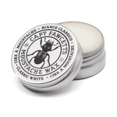 Captain Fawcett Bianco Classico Moustache Wax In White