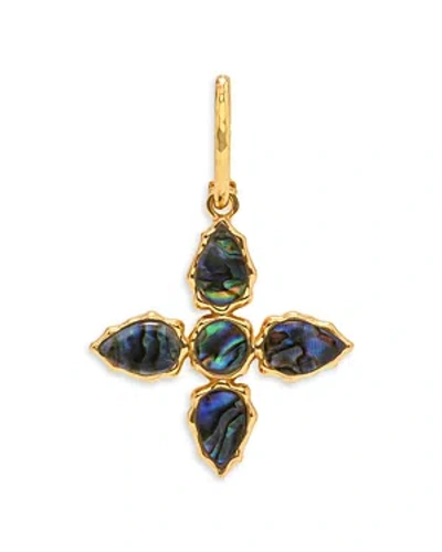 Capucine De Wulf Aurora Reversible Pendant In Gold