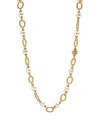 Capucine De Wulf Berry & Bead Chain Necklace, 24 In White/gold