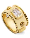 Capucine De Wulf Berry Band Ring In 18k Gold Plated In Gold