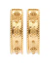 Capucine De Wulf Berry Classic Medium Hoop Earrings In 18k Gold Plated In Gold