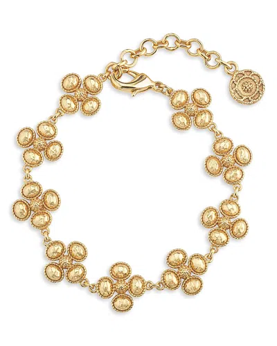 Capucine De Wulf Berry Clover Mother Of Pearl Link Bracelet In Pattern