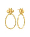 Capucine De Wulf Berry Clover Teardrop Earrings In Gold