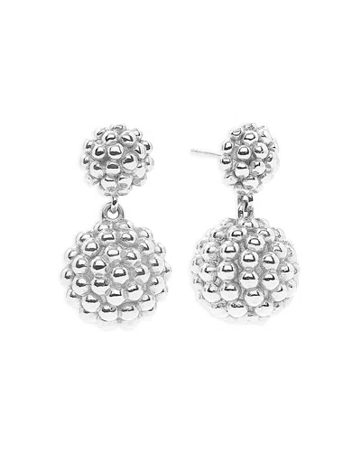 Capucine De Wulf Berry Double Drop Earrings In 18k Gold Plated In Silver