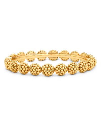 Capucine De Wulf Berry Eternity Hinged Bangle Bracelet In Gold