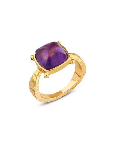 Capucine De Wulf Blue Labradorite Mystic Eye Gem Ring In Multi