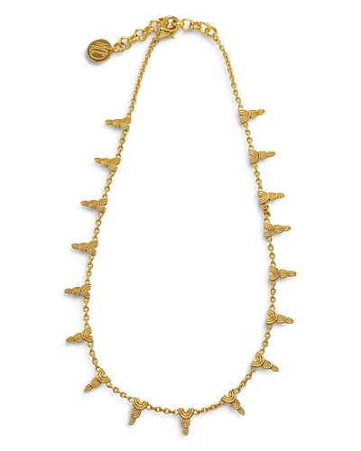Capucine De Wulf Cleopatra Ra Sunray Collar Necklace, 16-18 In Gold