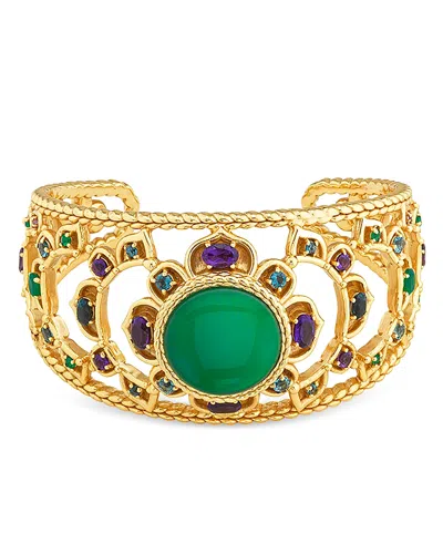 Capucine De Wulf Contessa Belle Nuit Cuff Bracelet In Multi