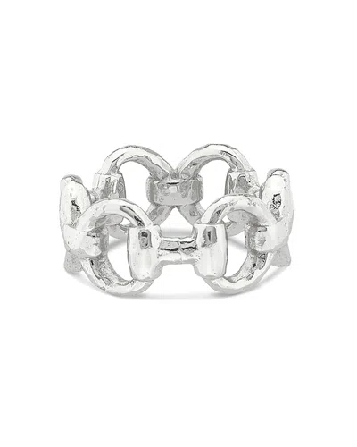 Capucine De Wulf Equestrian Snaffle Bit Band Ring In White