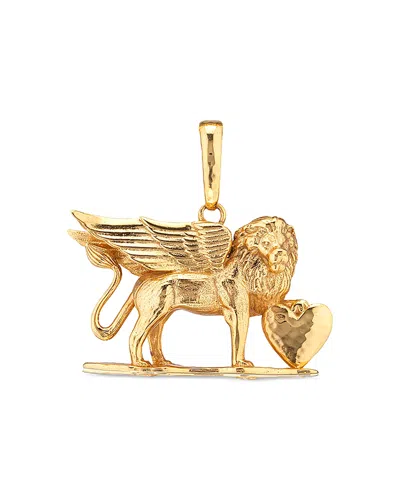 Capucine De Wulf Lionheart Charm In Silver