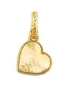 Capucine De Wulf Love Heart Pendant In 18k Gold Plated In Gold