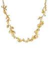 Capucine De Wulf Meadow Wildflower Necklace, 16 In Gold
