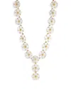 Capucine De Wulf Mermaid Garden Petite Riviere Convertible Necklace, 16 In White