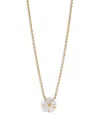 Capucine De Wulf Mermaid Garden Petite Station Necklace, 16 In White