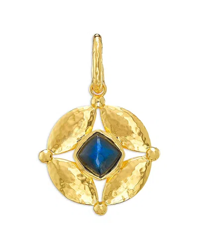 Capucine De Wulf Mystic Eye Double Sided Charm In Gold