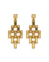 Capucine De Wulf Pathway Chandelier Earrings In Gold