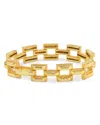 Capucine De Wulf Pathway Petite Link Flex Bracelet In 18k Gold Plated In Gold