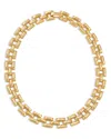 Capucine De Wulf Pathway Petite Link Necklace, 17 In Gold