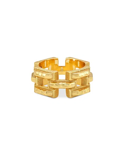 Capucine De Wulf Pathway Ring In 18k Gold Plated