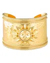 Capucine De Wulf Soleil Sun Cuff Bracelet In 18k Gold Plated In Gold