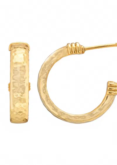 Capucine De Wulf Women's Cleopatra Medium Hoop Earring In Gold