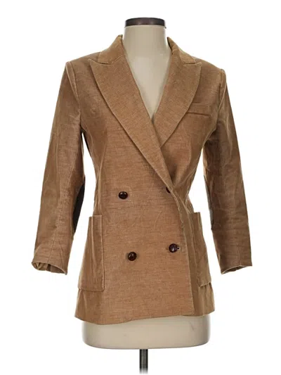 Pre-owned Capulet Blazer Jacket In Brown