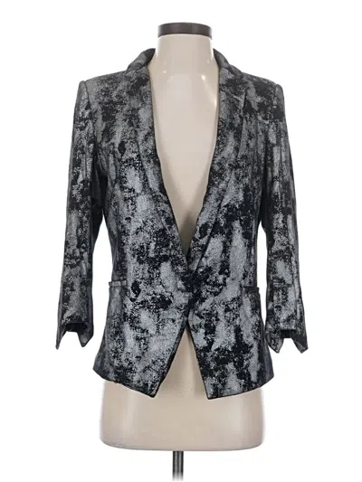 Pre-owned Capulet Blazer Jacket In Silver