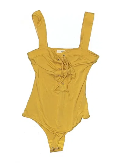 Pre-owned Capulet Bodysuit In Yellow