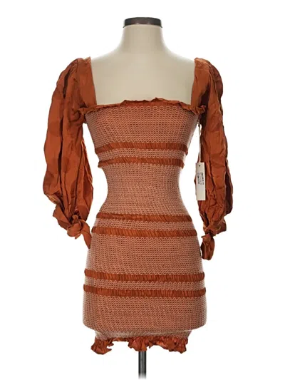 Pre-owned Capulet Cocktail Dress In Orange