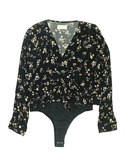 Pre-owned Capulet Long Sleeve Blouse In Green