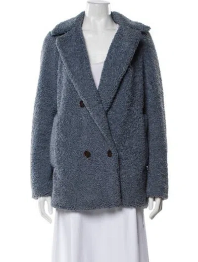 Pre-owned Capulet Peacoat In Blue