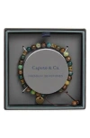 Caputo & Co Balance Semiprecious Stone Bracelet In Multi