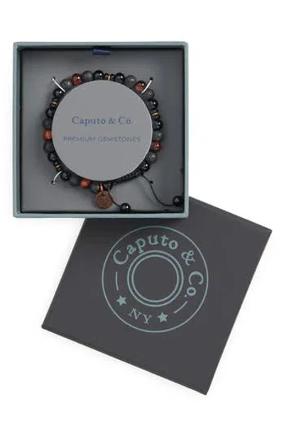 Caputo & Co Balance Semiprecious Stone Bracelet In Multi