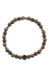 Caputo & Co Beaded Stretch Bracelet In Multi