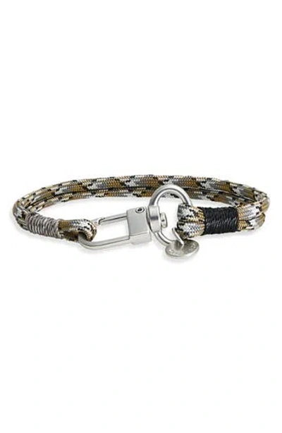 Caputo & Co . Camo Paracord Bracelet In Multi
