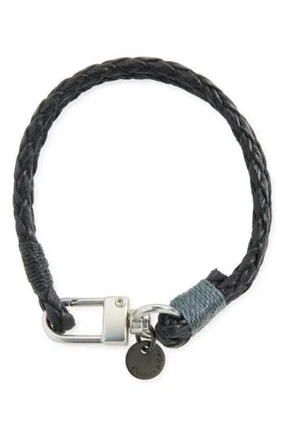 Caputo & Co Cord Craftman Bracelet In Black