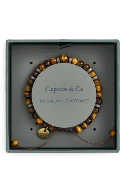 Caputo & Co . Origin Semiprecious Beaded Bracelet In Pink